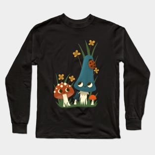 Mushroom Friends in the Forest Long Sleeve T-Shirt